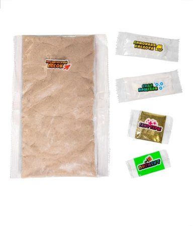 Набор для опытов "Вулкан" 160 г зеленый + космический песок песочный AS-KP1006VN