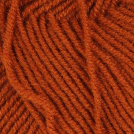 Пряжа Пехорская ПТ "Удачная" 50% шерсть, 50% акрил 1 х 100 г 250 ± 29 м №194 рыжик PEH-UDA-194