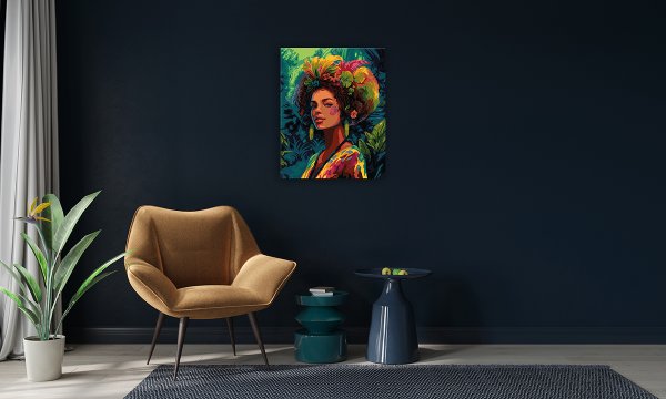 Набор для раскрашивания по номерам (холст на подрамнике) ФРЕЯ 50 х 40 см "Цвета души" PNB/PL-345