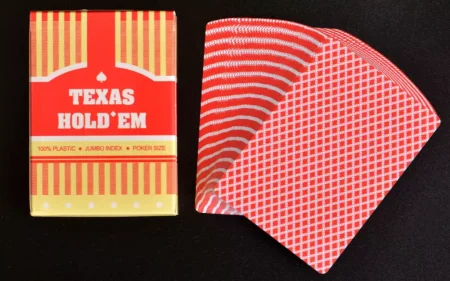 Карты для покера 100% пластик MAG606