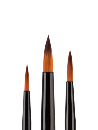 Набор кистей СТИХИЯ 3 шт круглые №2, 5, 8 MPST05002 Набор кистей СТИХИЯ 3 шт круглые №2, 5, 8 MPST05002