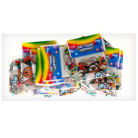 Растущая игрушка "Мини шарики" 1 шт, в пакете, МИКС SIM-4878469