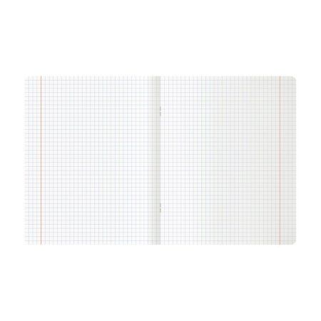 Тетрадь 48л. A5 клетка MESHU "Funny panda" матовая ламинация, фактурное тиснение RE-MS_49786