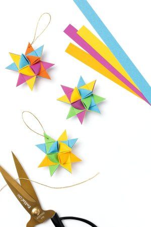 Бумага для складывания звёздочек FOLIA 130 г/м2 35 x 1 см, 100 полосок FL-1295