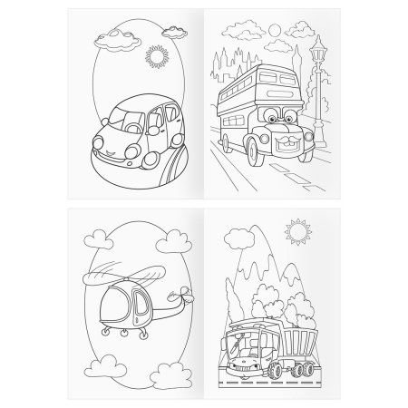 Раскраска А4 ТРИ СОВЫ "Для чего нужны машины" 8 стр. RE-РА4_56240 Раскраска А4 ТРИ СОВЫ "Для чего нужны машины" 8 стр. RE-РА4_56240