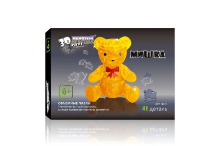 ЗD Crystal Puzzle Мишка UD-9016