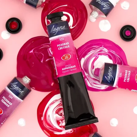 Краска акриловая ЛАДОГА 46 мл