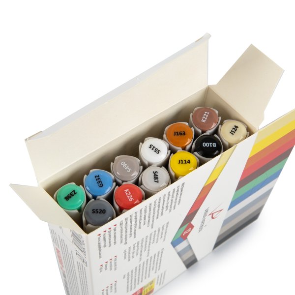 Набор маркеров на спиртовой основе VISTA-ARTISTA 02 - Архитектура 0.7-7 мм 12 цв BMAS-12-02