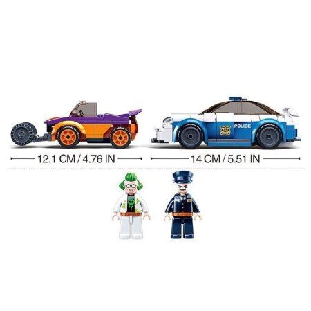 Конструктор Полиция "Погоня" 264 детали SIM-6958185