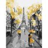 Картина по номерам на картоне ТРИ СОВЫ "Золотой Париж" 30 x 40 см, краски, кисть RE-КК_44070