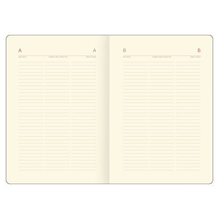 Ежедневник недатированный A5 136л. Greenwich Line "Your choice. Grey" кожзам, тон. блок, цветной срез RE-ENA5_53240