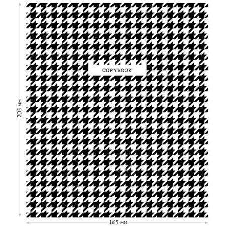 Тетрадь 96л. A5 клетка ArtSpace "Узоры. BW Pattern" RE-Т96к_29824