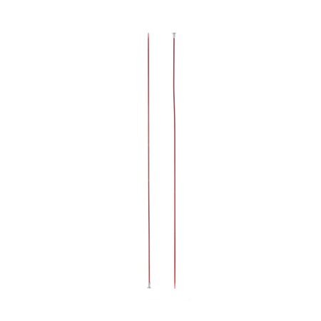 Спицы прямые цветные GAMMA алюминий d 2.0 мм 35 см 2 шт красный CNK-20-R