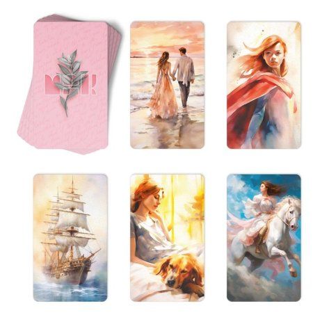 Метафорические ассоциативные карты "Лучшее во мне" и Дневник самоценности, 50 карт (7 x 12 см.), 16+ SIM-10089031