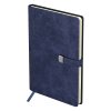 Ежедневник недатированный A5 136л. BG "Scale. Dark blue" кожзам, твердый переплет, магнитная застежка, карман RE-DuA5_61352