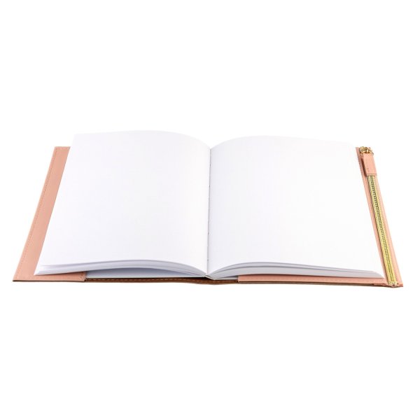 Блокнот-клатч для записей Стихия 80 г/м2, 14.2 x 20.5 см, 80 л, мягкая обложка, пудровый NP-ST04042