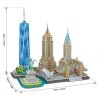 3D пазл CubicFun Серия "CityLine" Нью-Йорк, 123 деталей UT-MC255h_P688h