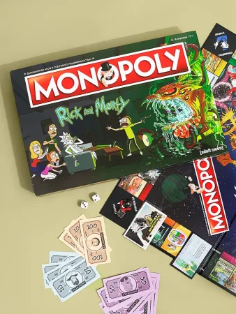Настольная игра: Монополия Рик и Морти MAG503386