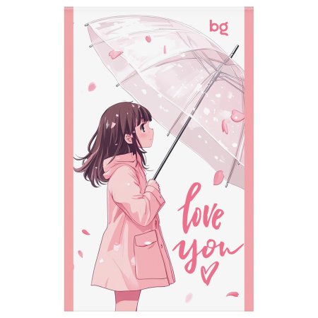 Блокнот A6 32л. BG "Девчачьи радости" на скрепке RE-Б6ск32_09430