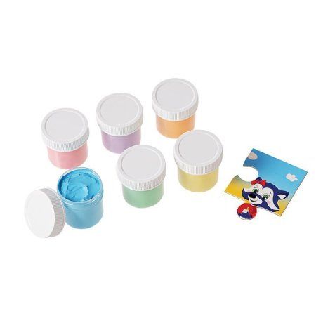 Краски пальчиковые Мульти-Пульти "Мои первые пальчиковые краски" 1+, 6 цв 210 мл картон RE-ПК_32368