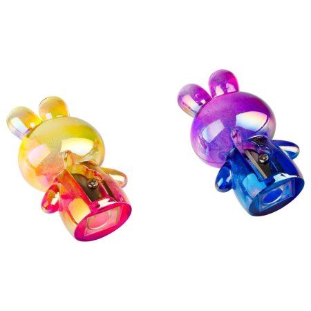 Точилка пластиковая MESHU "Cute rabbit" 1 отверстие, ассорти RE-MS_55998