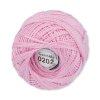 Пряжа GAMMA Ирис 100% хлопок 1 х 10 г 82 ± 3 м №0202 розовый GAM-IRI-1-0202