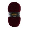 Пряжа ALPINA Marta 100% тактифил 1 х 100 г 120 ± 6 м №025 бордовый ALP-MAR-025