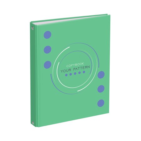 Тетрадь на кольцах 120л. A5 BG "Your pattern" глянцевая ламинация RE-ТТ5к120_лг_11362