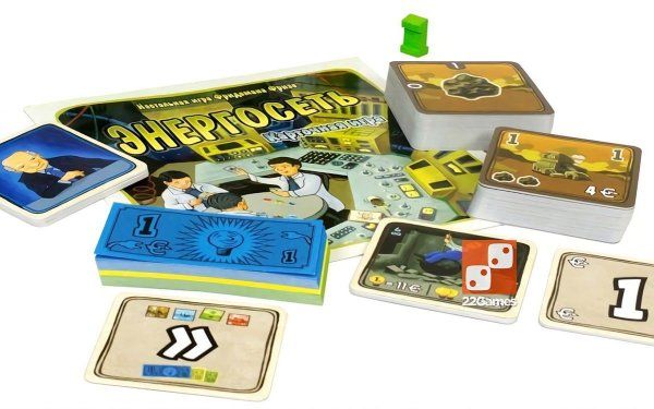 Настольная игра: Энергосеть. Карточная игра MAG915129