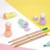 Ластик-точилка MILAN Sway Pastel, контейнер ассорти ML-4723112