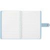 Записная книжка А5 96л. Greenwich Line "Pastel. Blue" ЛАЙТ, кожзам, скрытый гребень, блок в линию RE-NA5_51414