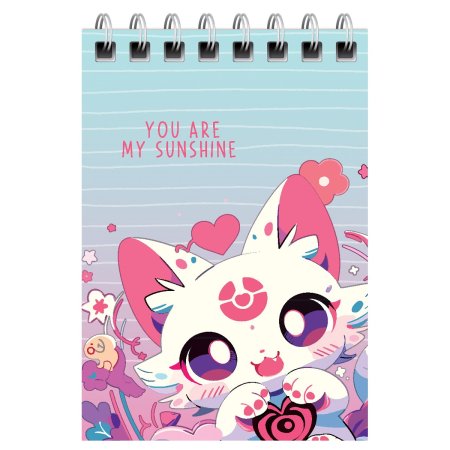 Блокнот A7 40л. BG "Anime style" на гребне RE-Б7гр40_12763