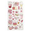 Наклейки гелевые MESHU "Sweet mood" 10 x 23 см, пакет европодвес RE-MS_57669
