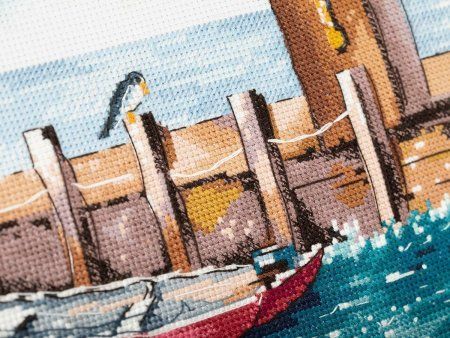 Набор для вышивания PANNA Причал 27 х 18.5 см MT-7344