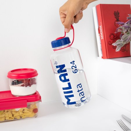 Бутылка из тритана MILAN NATA, 1 л, прозрачная, герметичная, BPA free ML-644034NT Бутылка из тритана MILAN NATA, 1 л, прозрачная, герметичная, BPA free ML-644034NT