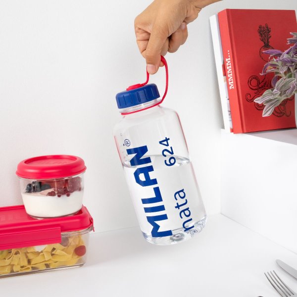 Бутылка из тритана MILAN NATA, 1 л, прозрачная, герметичная, BPA free ML-644034NT Бутылка из тритана MILAN NATA, 1 л, прозрачная, герметичная, BPA free ML-644034NT