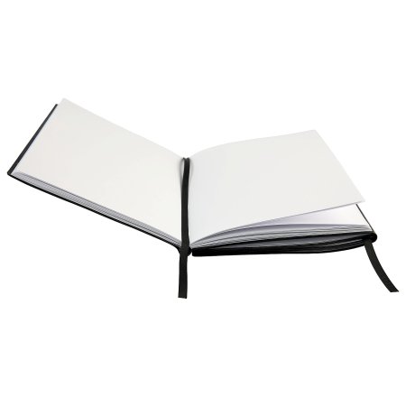 Скетчбук SKETCHMARKER Black&White два в одном, мягкая обложка черная A5, 140 г/м2, 40 л бумага белая, 70 г/м2 60 л бумага в точку MP24143004SM
