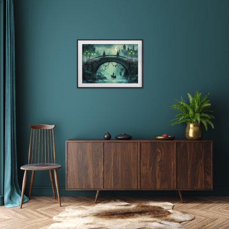 Пазл 1000 элементов ФРЕЯ "Таинственный мост" PZL-1000/78