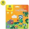 Пластилин Мульти-Пульти "Енот в лесу" 10 цв 150 г, восковой, со стеком, картон, европодвес RE-ВП_11057
