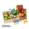 Конструктор Ферма "Садовый участок" 263 детали SIM-133977