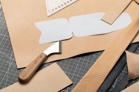 Нож для раскроя кожи "Промысел" 1 шт №1 LT-002