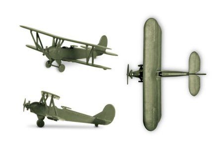 Сборная модель: Советский самолет ПО-2, З-6150