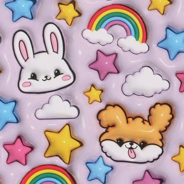 Бумага упаковочная глянцевая 70 x 100 см "Праздник"SIM-10889841