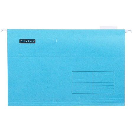 Подвесная папка OfficeSpace Foolscap 365 x 240 мм, синяя RE-296362