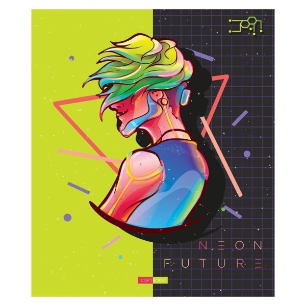 Тетрадь 96л. A5 клетка ArtSpace "Рисунки. Neon future" RE-Т96к_45895