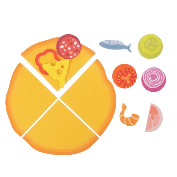 Игровой набор из фетра "Поварята. Готовим пиццу" KOR-04788