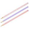 Карандаш ч/г MESHU "Hologram" HB заточенный, c фольгированием, стразы на топе, без ластика, ассорти RE-MS_47376