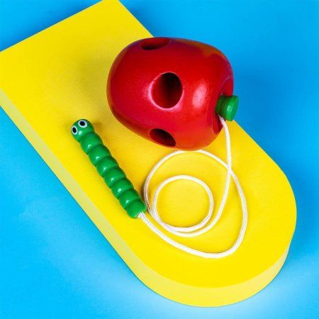 Шнуровка "Яблочко с червячком" SIM-281136