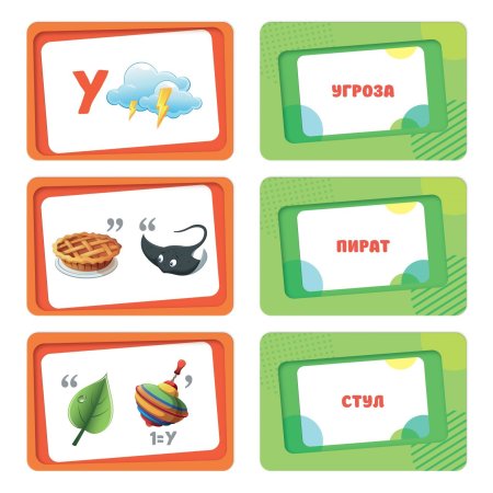 Игра развивающая "Веселые ребусы" 30 карт, 3+ SIM-3842662