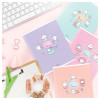 Тетрадь 48л. A5 клетка MESHU "Happy time" матовая ламинация, выборочный УФ-лак RE-MS_43126